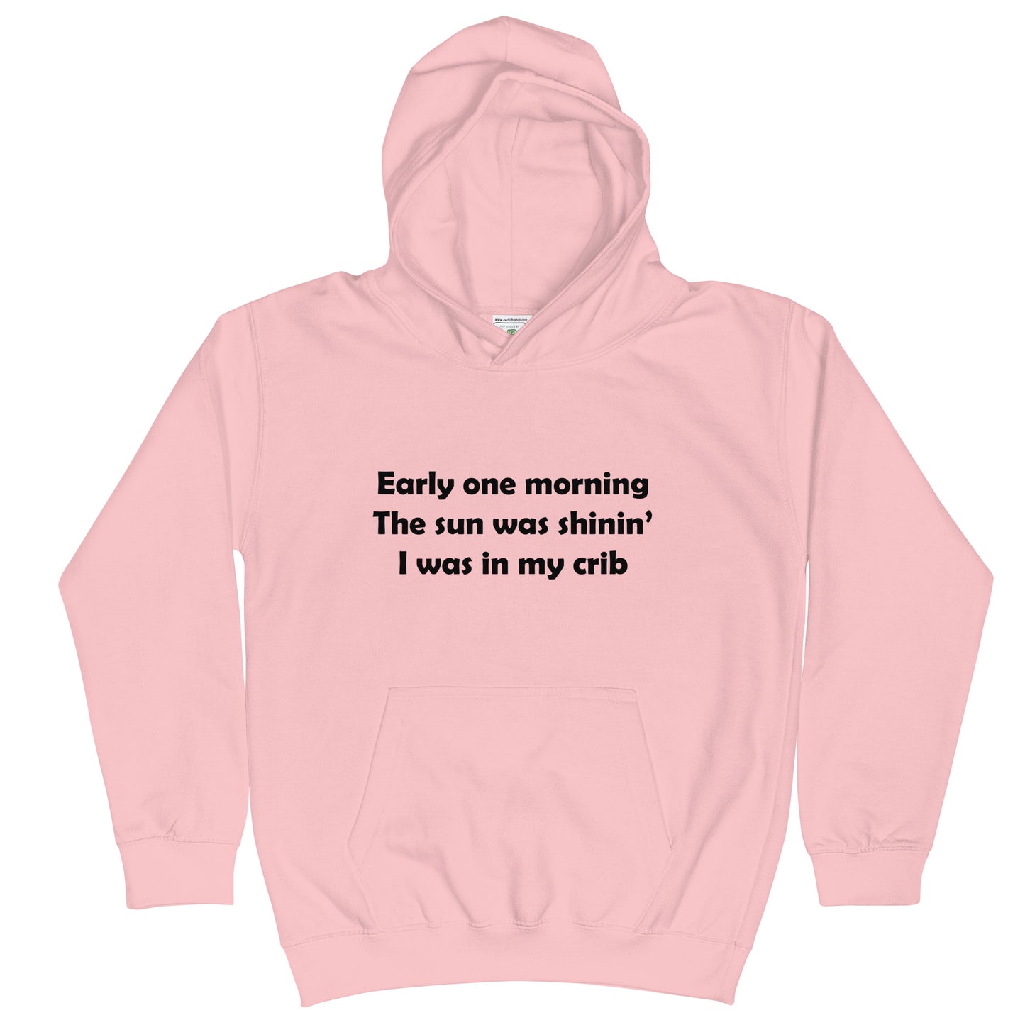Mozart Lyrics Kids Hoodie