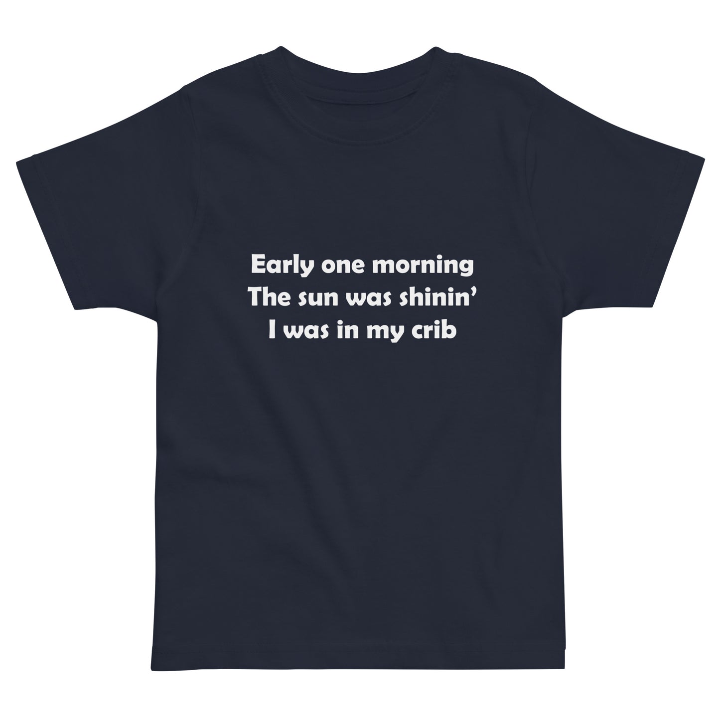 Mozart Lyrics Toddler Jersey T-shirt