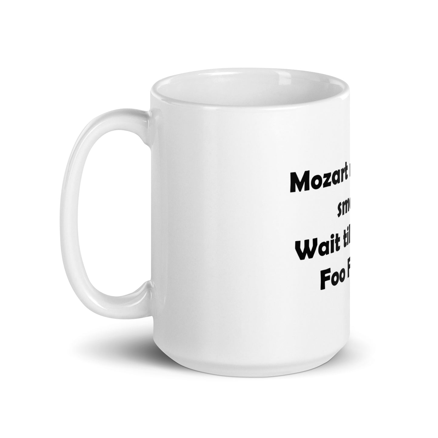 Mozart White Glossy Mug