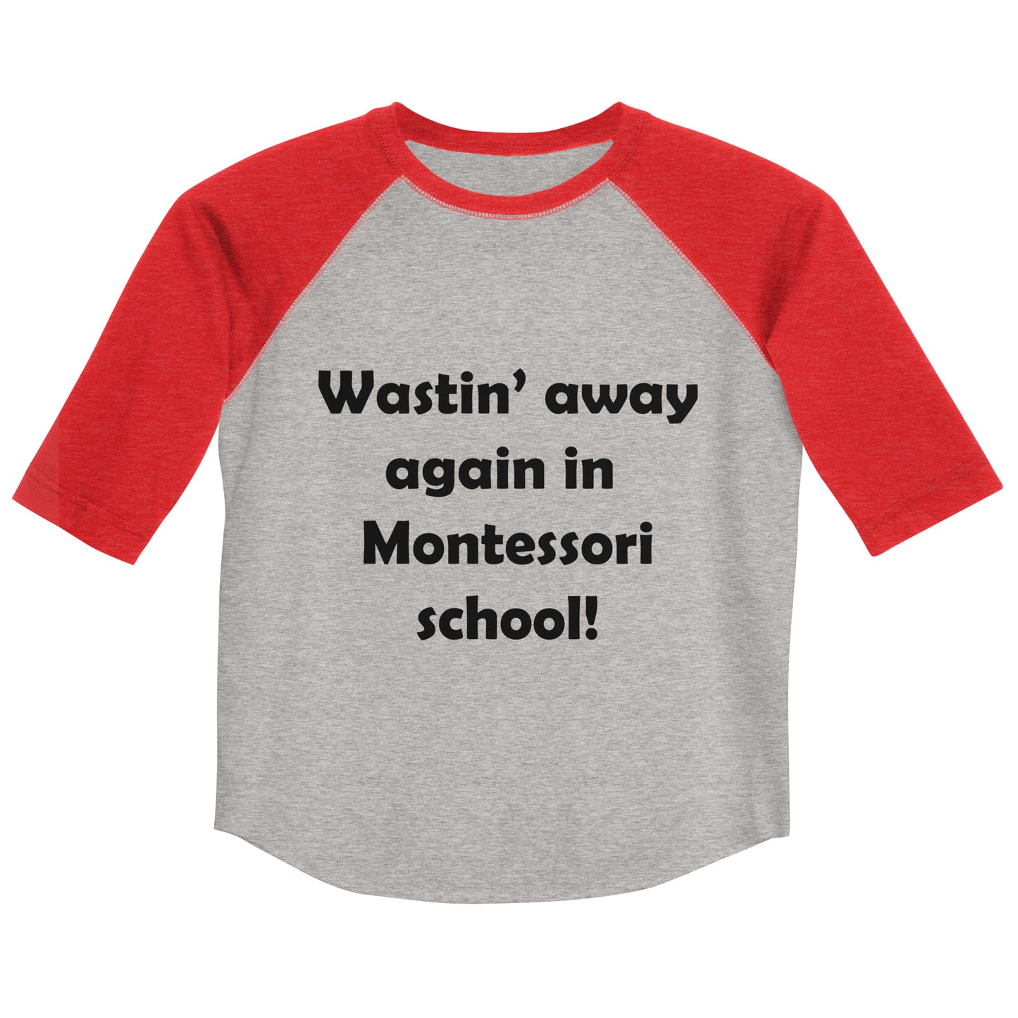Mozart Montessori School Youth Baseball Shirt
