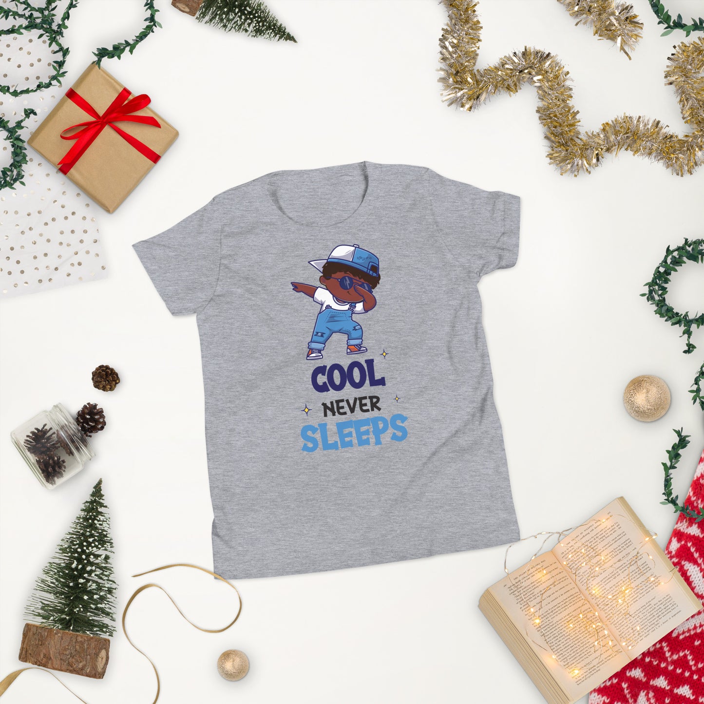 Cool Never Sleeps Youth Short Sleeve T-Shirt