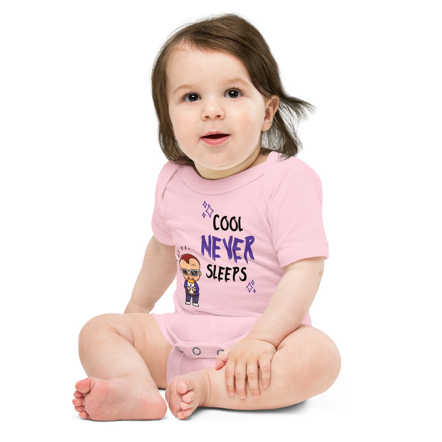 Baby short sleeve one piece