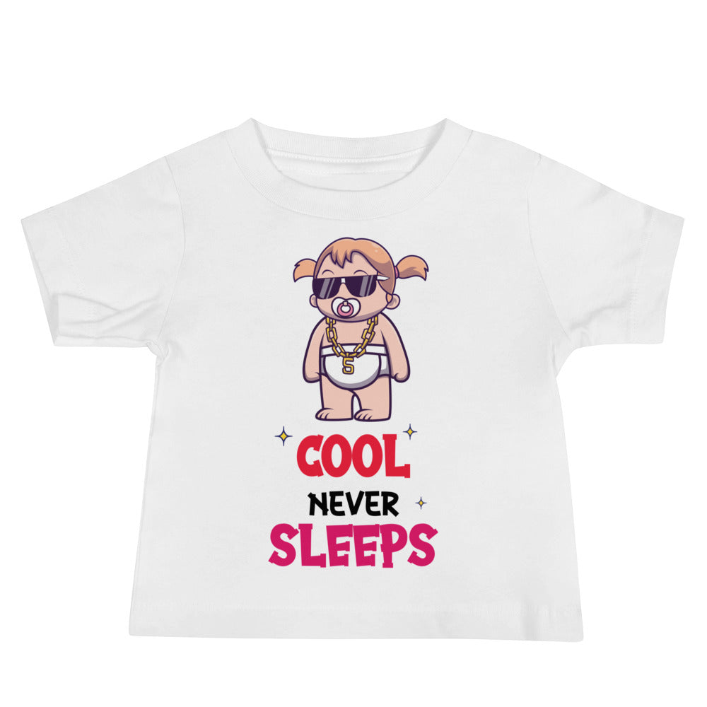 Cool Never Sleeps Baby Jersey Short Sleeve Tee