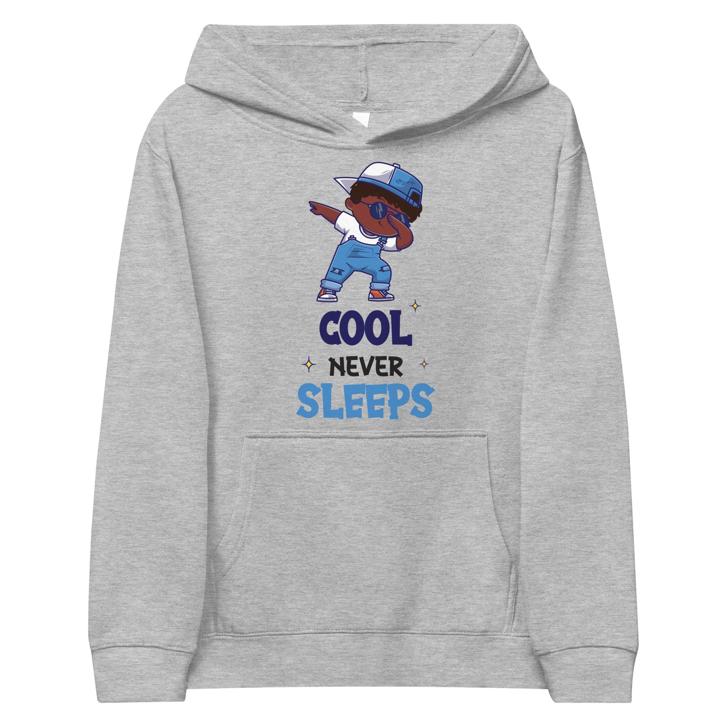Cool Never Sleeps Kids Fleece Hoodie