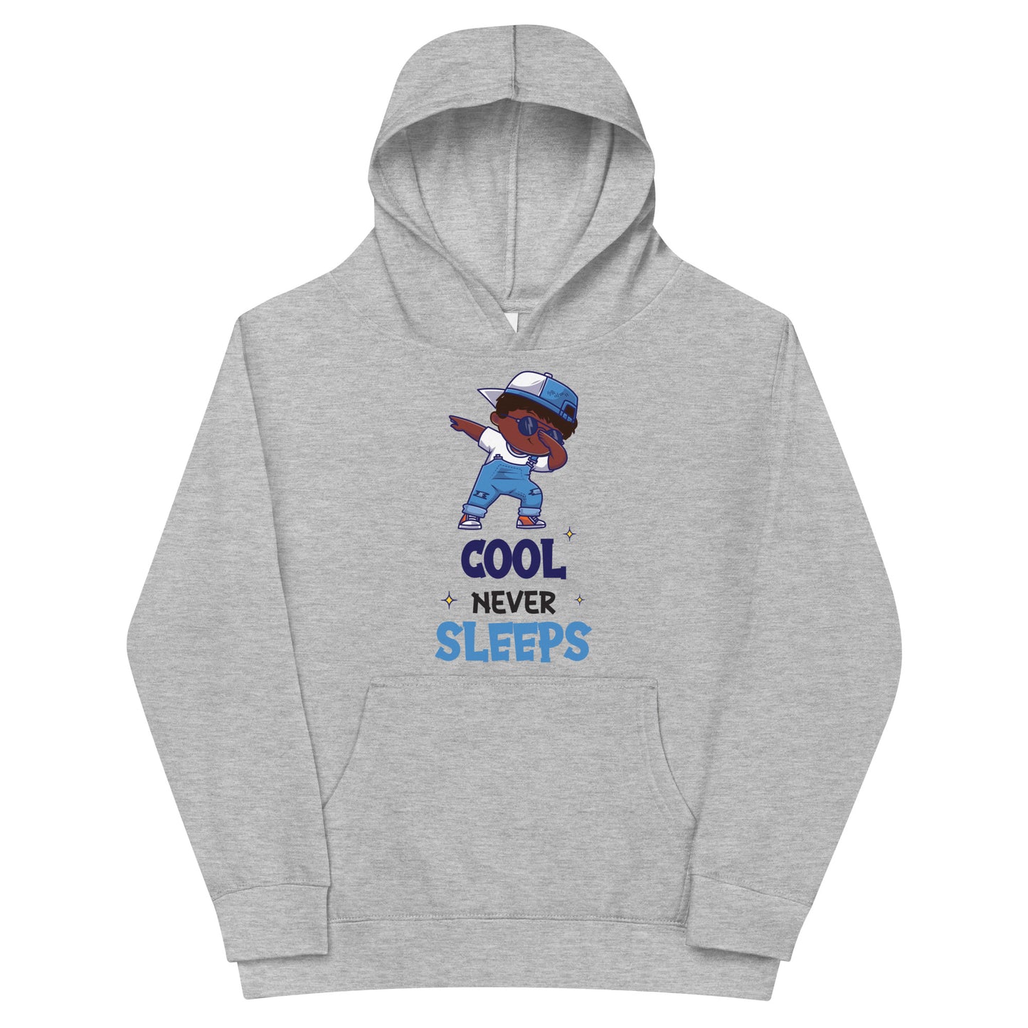 Cool Never Sleeps Kids Fleece Hoodie