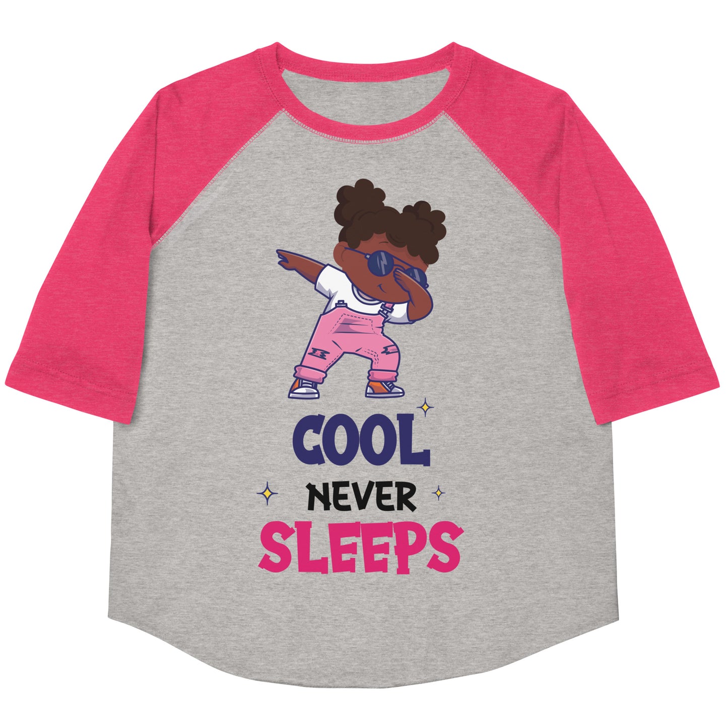 Cool Never Sleeps Youth Baseball Shirt