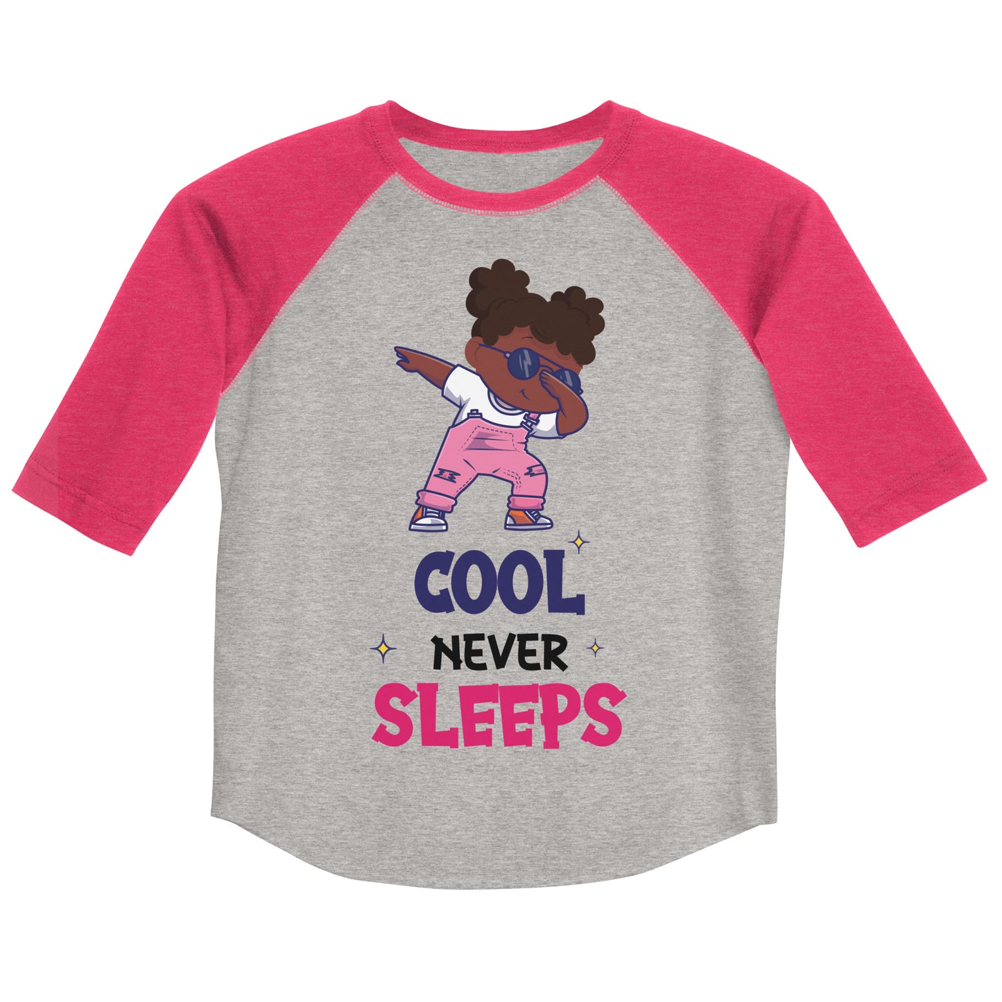 Cool Never Sleeps Youth Baseball Shirt