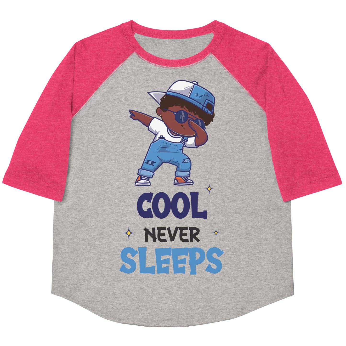 Cool Never Sleeps Youth Baseball Shirt