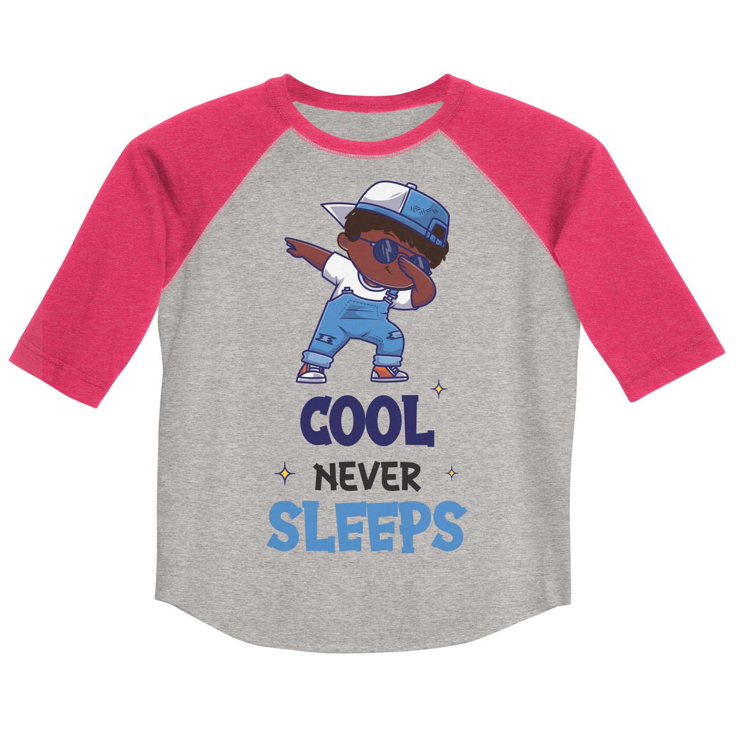 Cool Never Sleeps Youth Baseball Shirt