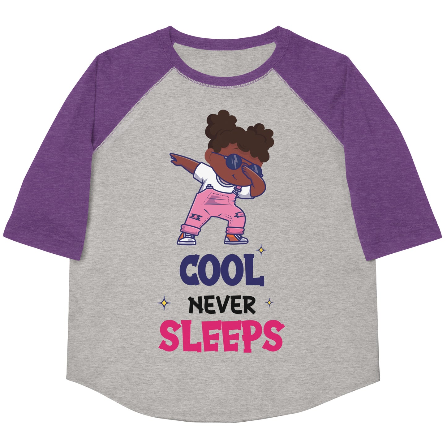 Cool Never Sleeps Youth Baseball Shirt