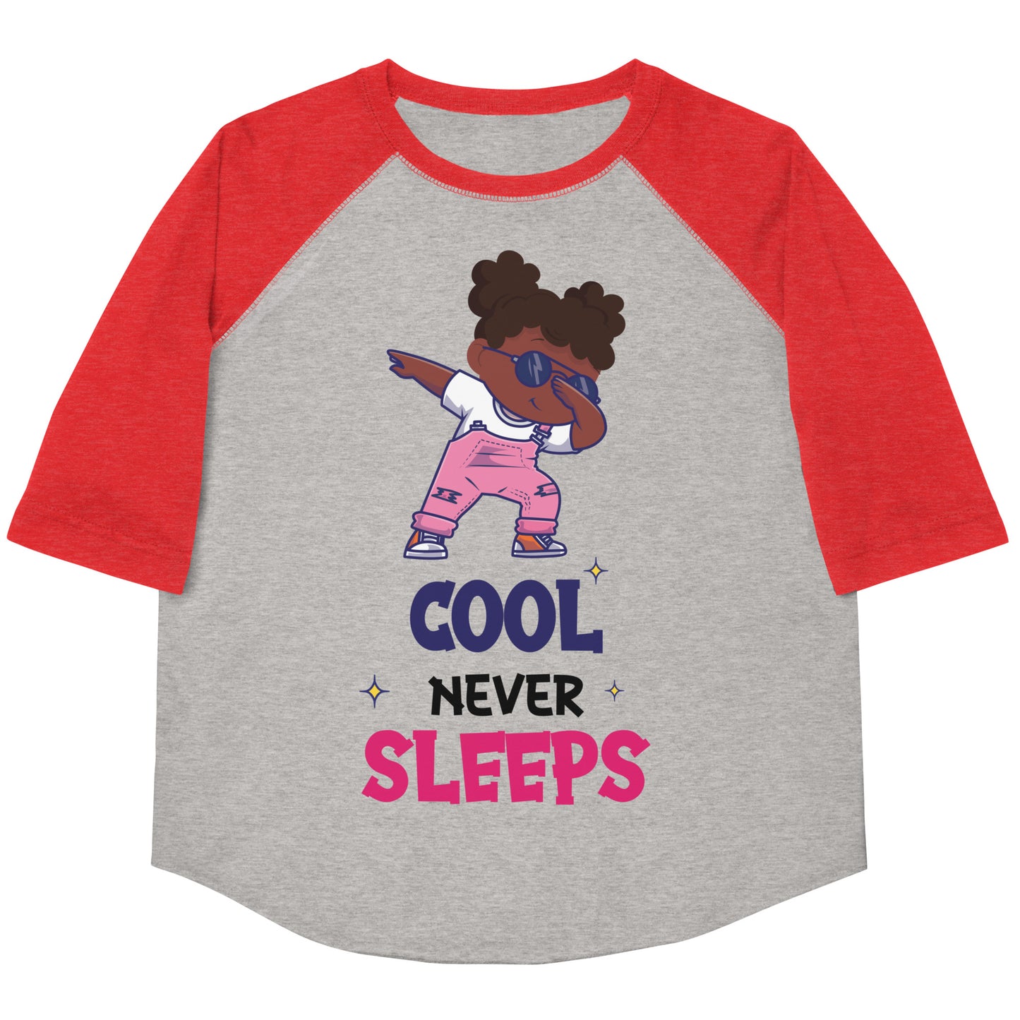 Cool Never Sleeps Youth Baseball Shirt