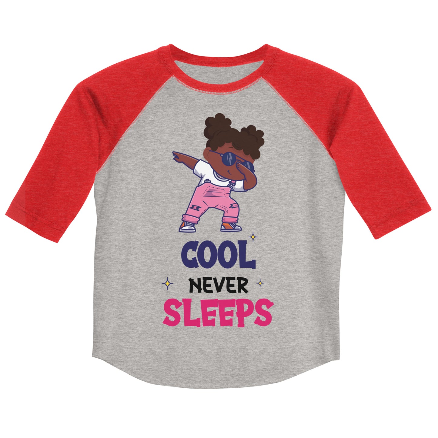 Cool Never Sleeps Youth Baseball Shirt