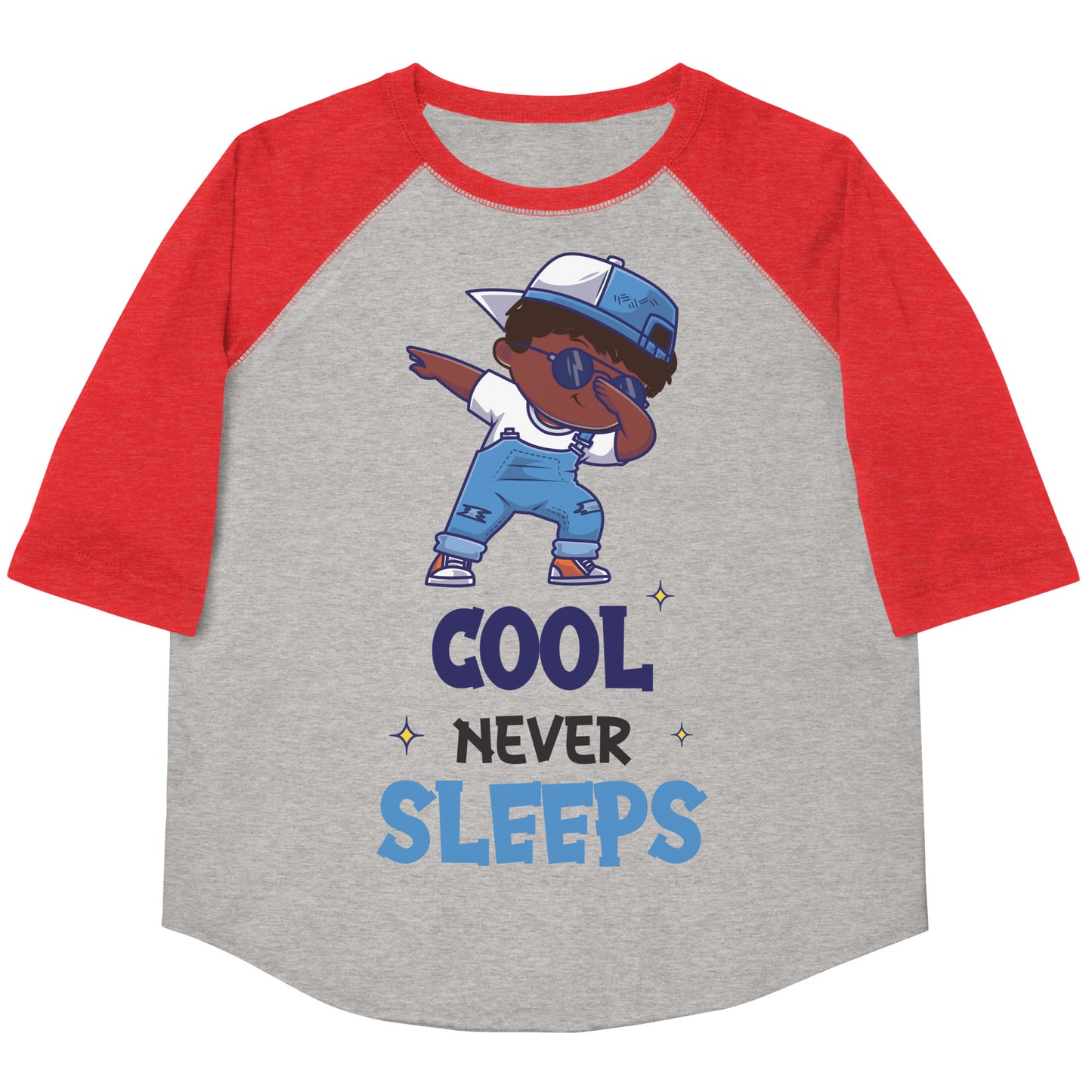 Cool Never Sleeps Youth Baseball Shirt