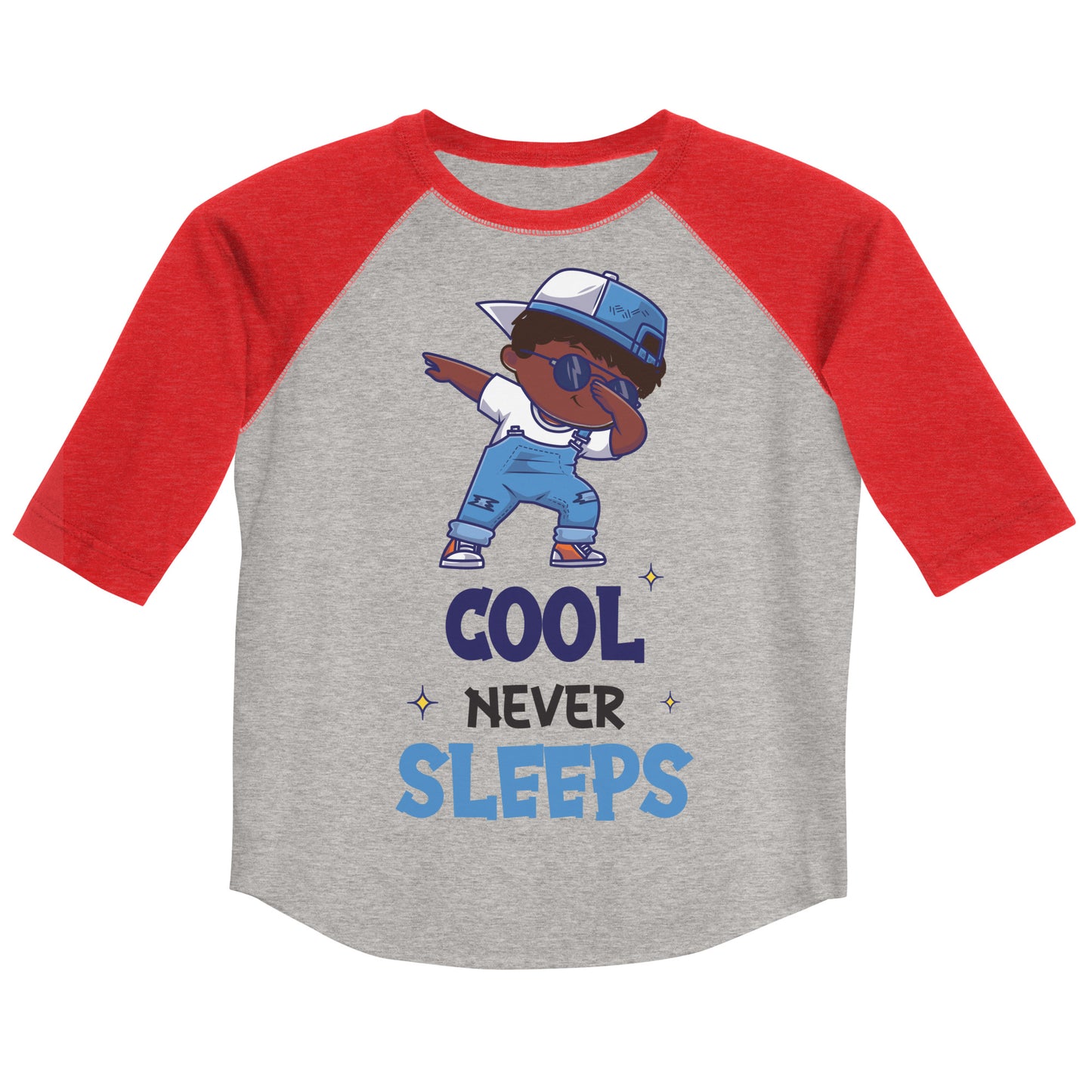 Cool Never Sleeps Youth Baseball Shirt