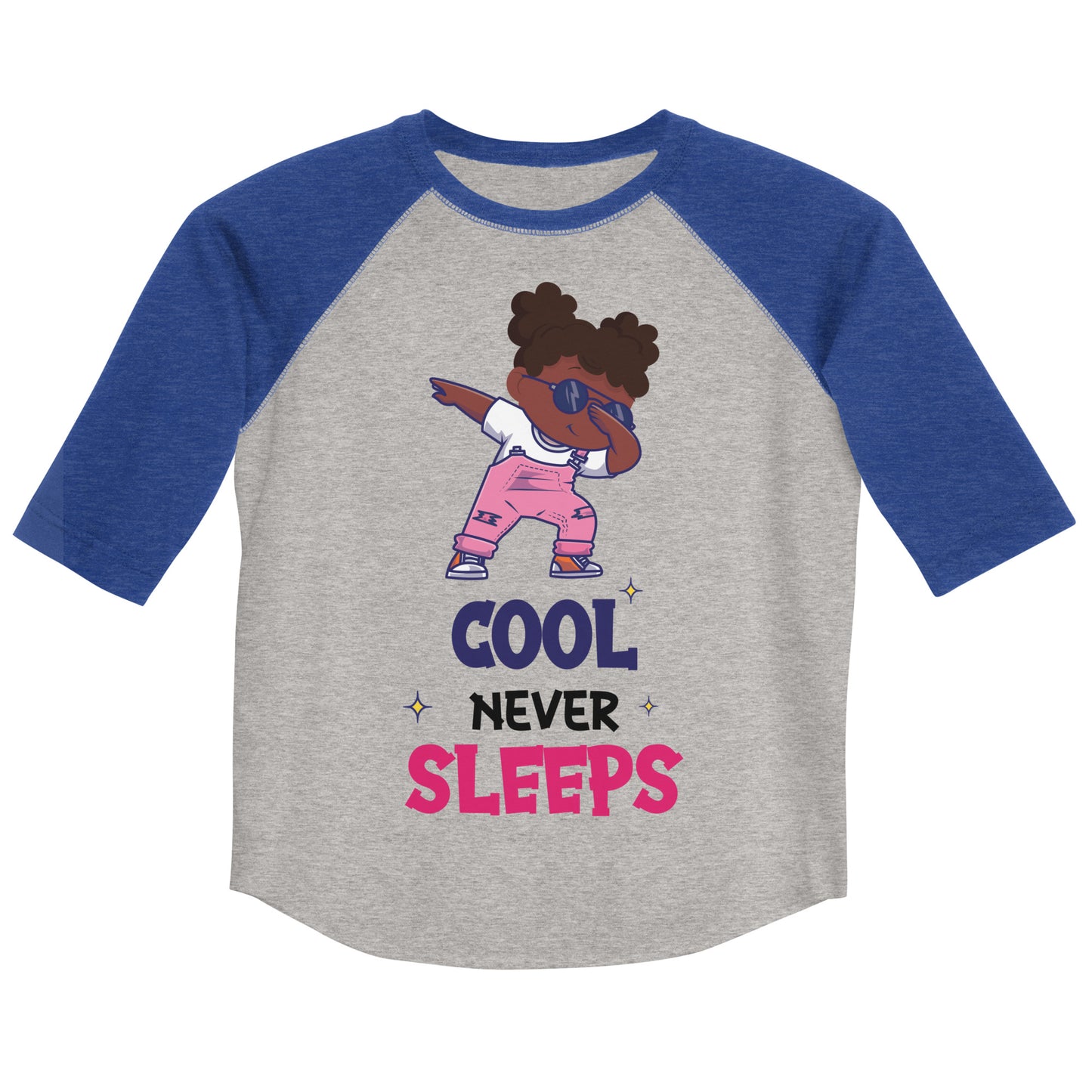 Cool Never Sleeps Youth Baseball Shirt