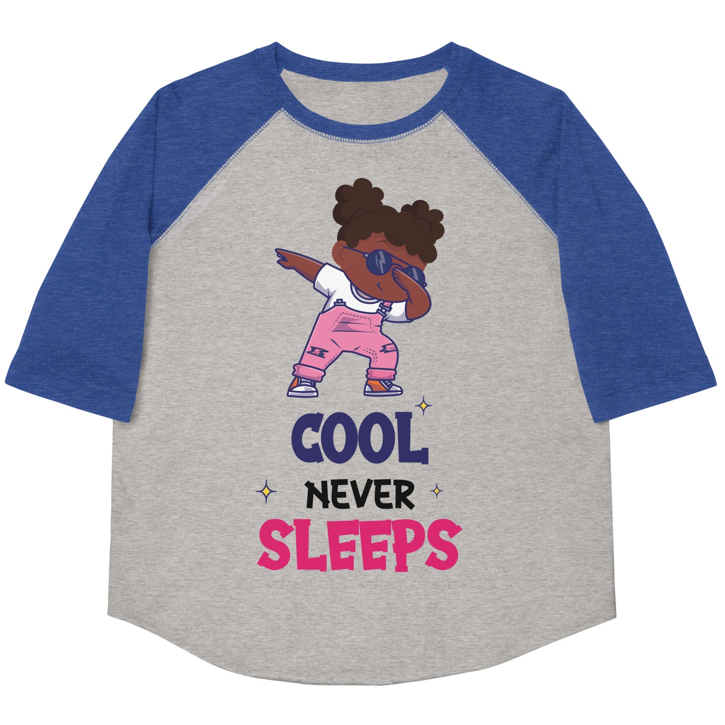 Cool Never Sleeps Youth Baseball Shirt