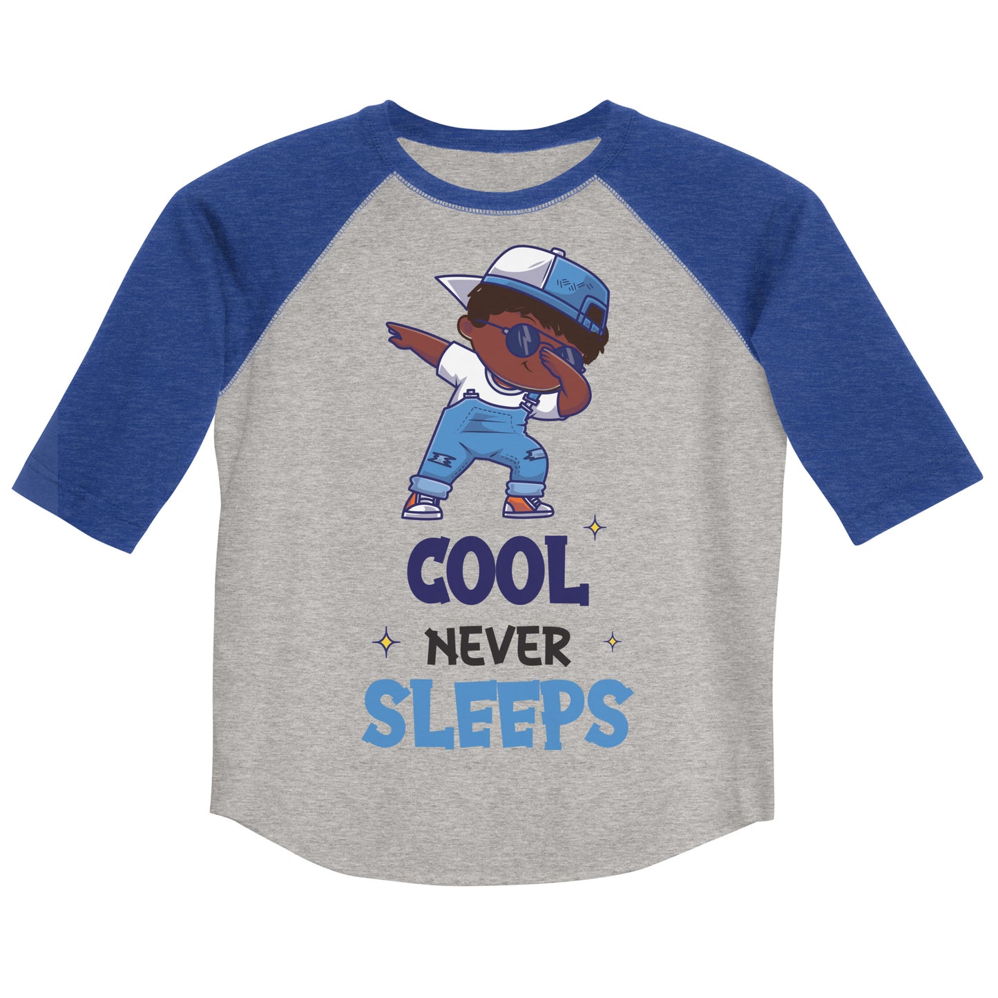 Cool Never Sleeps Youth Baseball Shirt