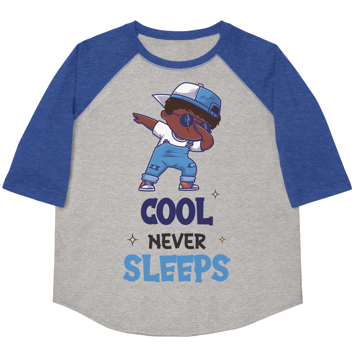 Cool Never Sleeps Youth Baseball Shirt