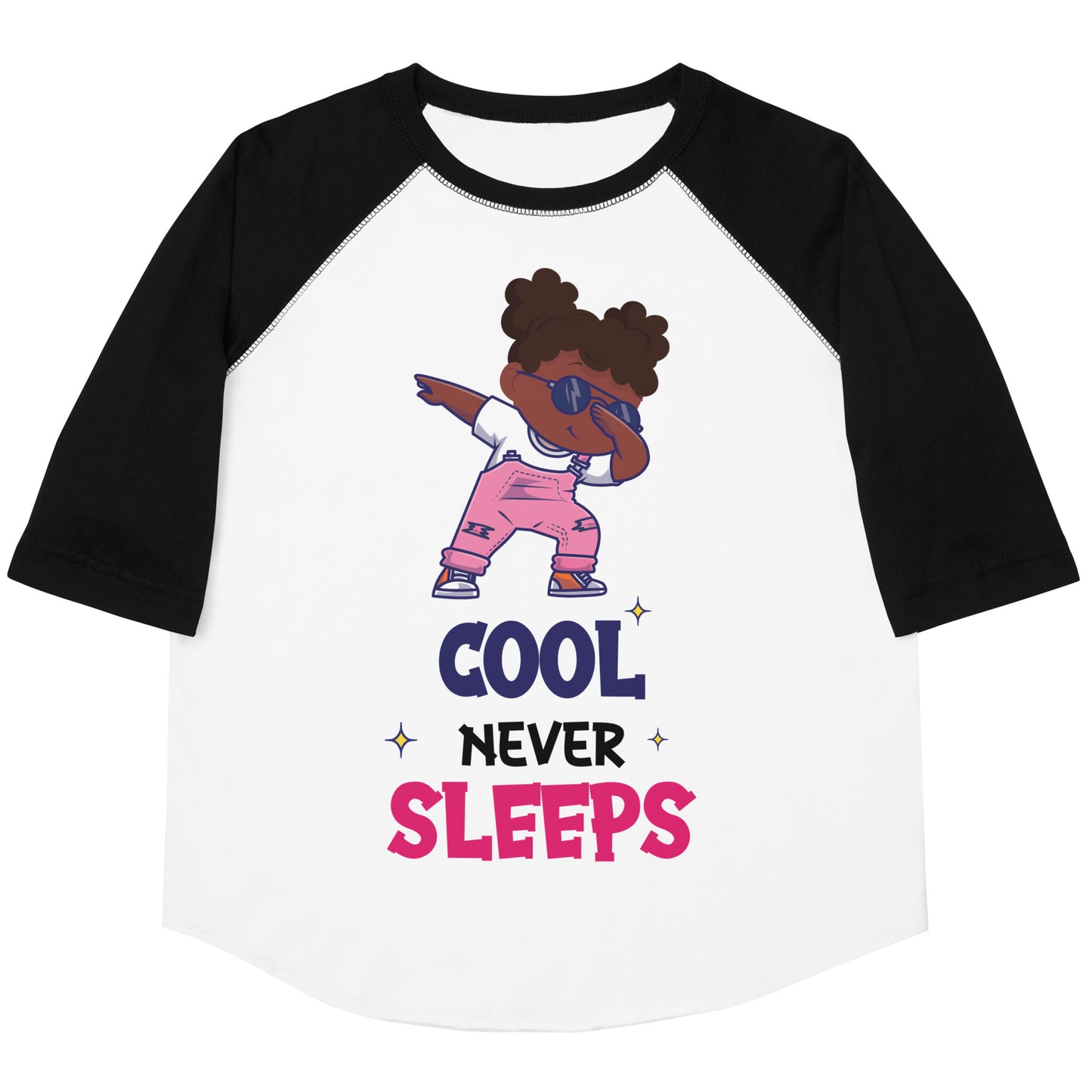 Cool Never Sleeps Youth Baseball Shirt