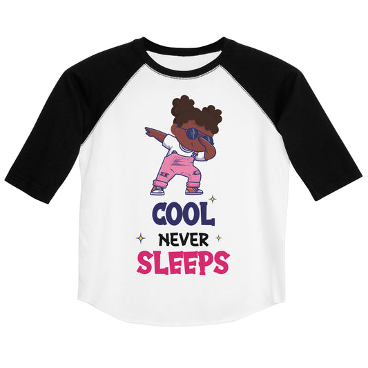Cool Never Sleeps Youth Baseball Shirt