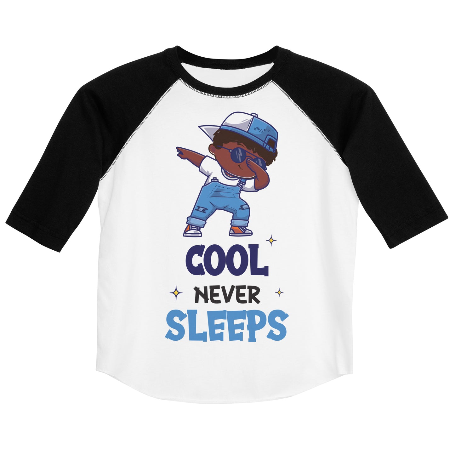 Cool Never Sleeps Youth Baseball Shirt