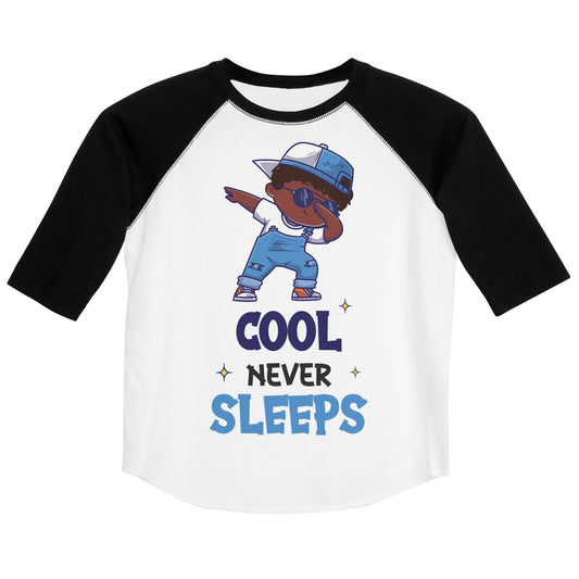 Cool Never Sleeps Youth Baseball Shirt