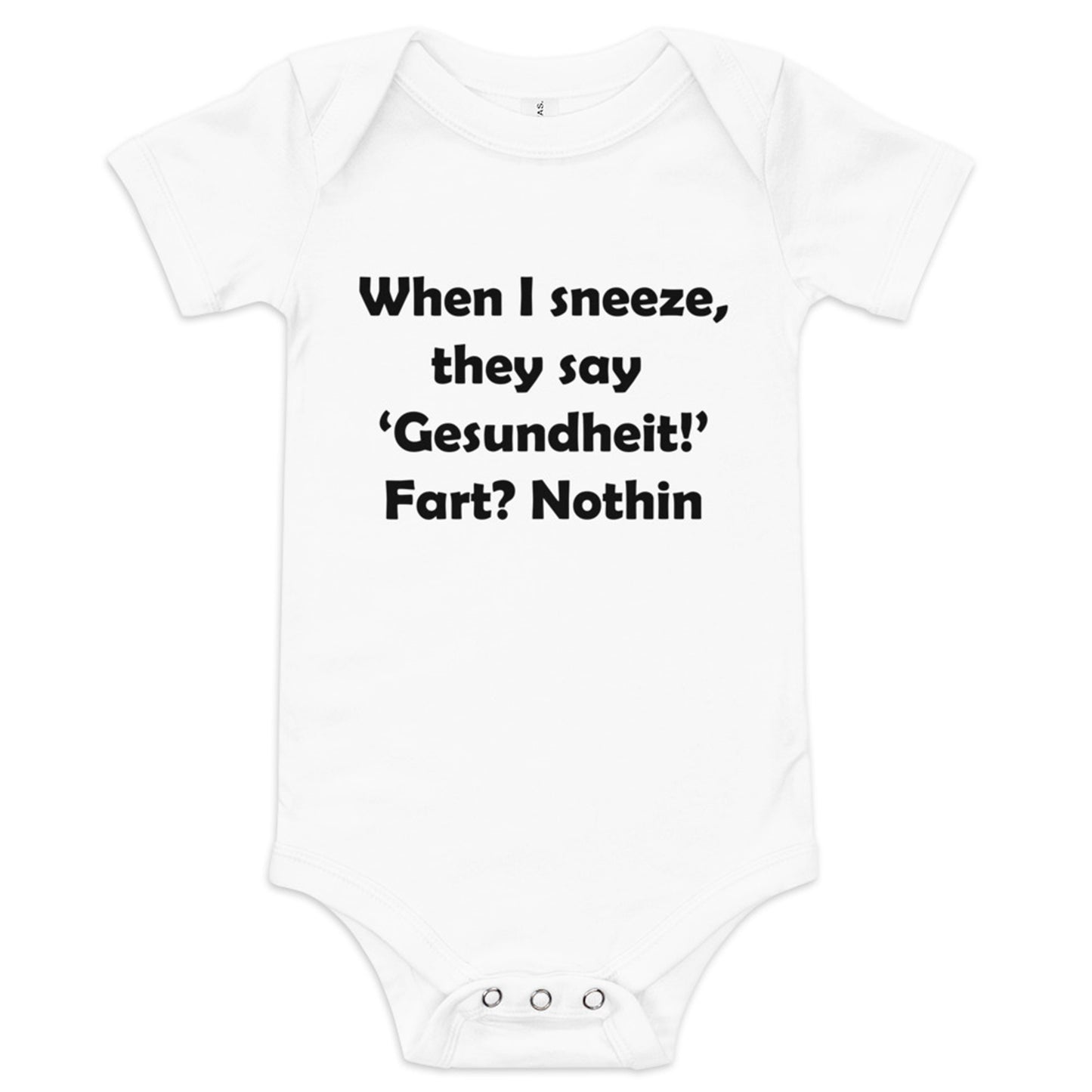 Gesundheit Baby Short Sleeve One Piece