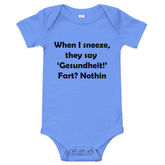 Gesundheit Baby Short Sleeve One Piece