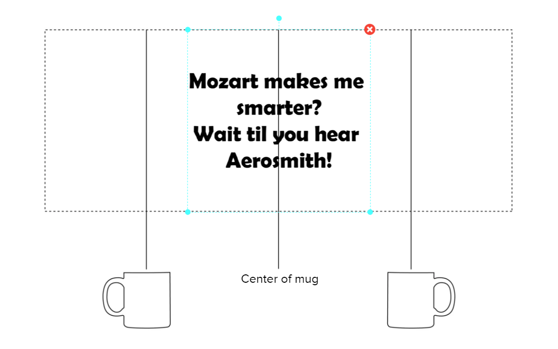 Mozart Mug with Color Inside