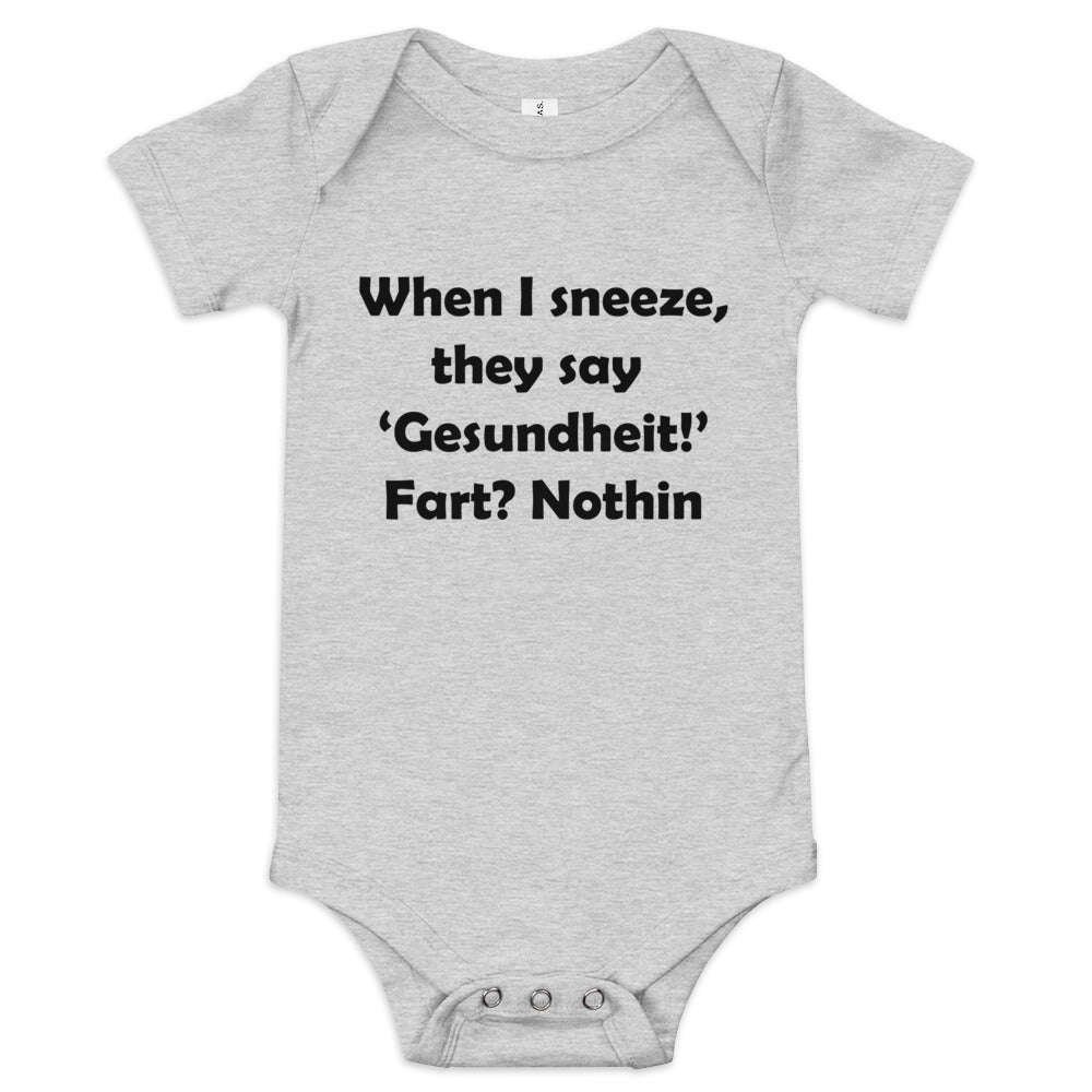 Gesundheit Baby Short Sleeve One Piece