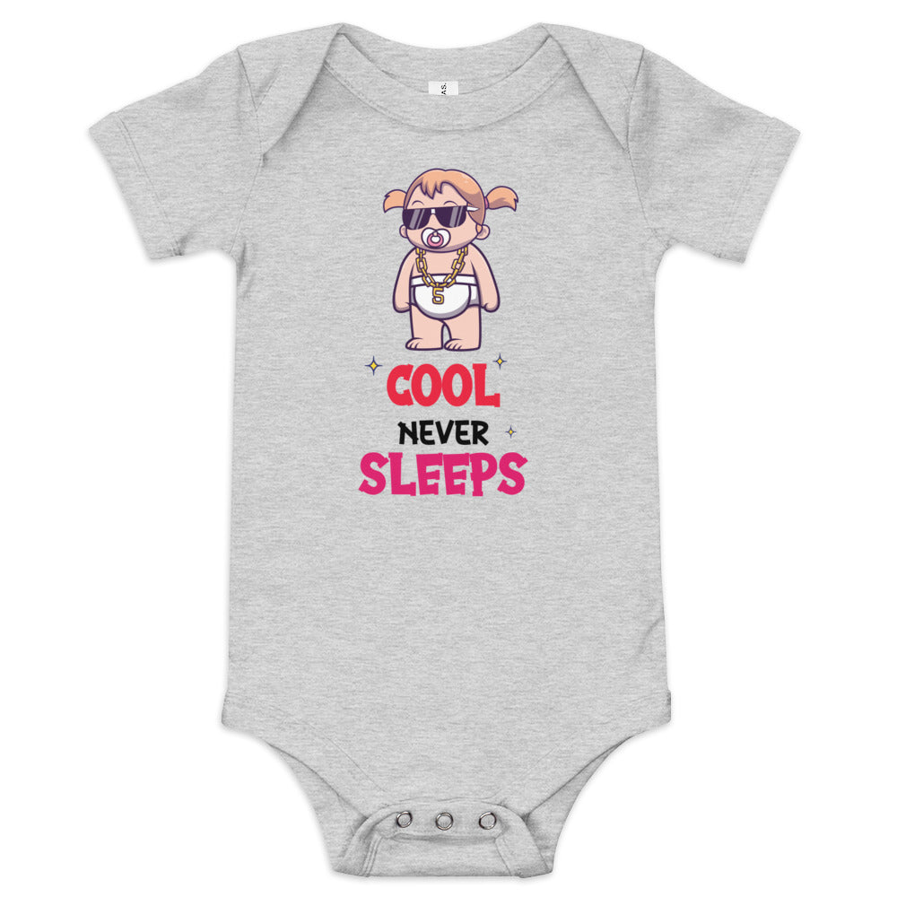 Cool Never Sleeps Baby Short Sleeve One Piece