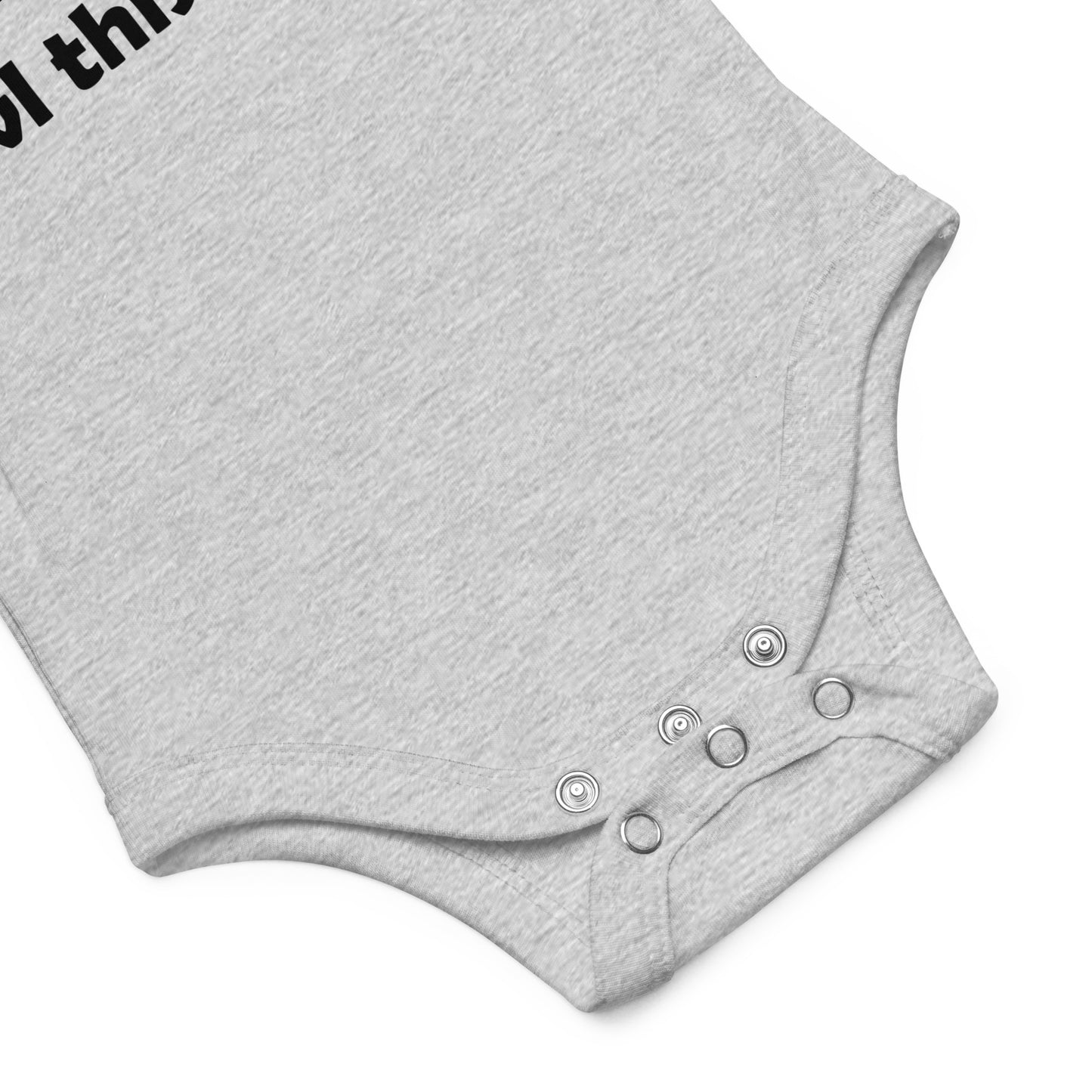 Mozart Walk This Way. Talk This Way. Baby Short Sleeve One Piece