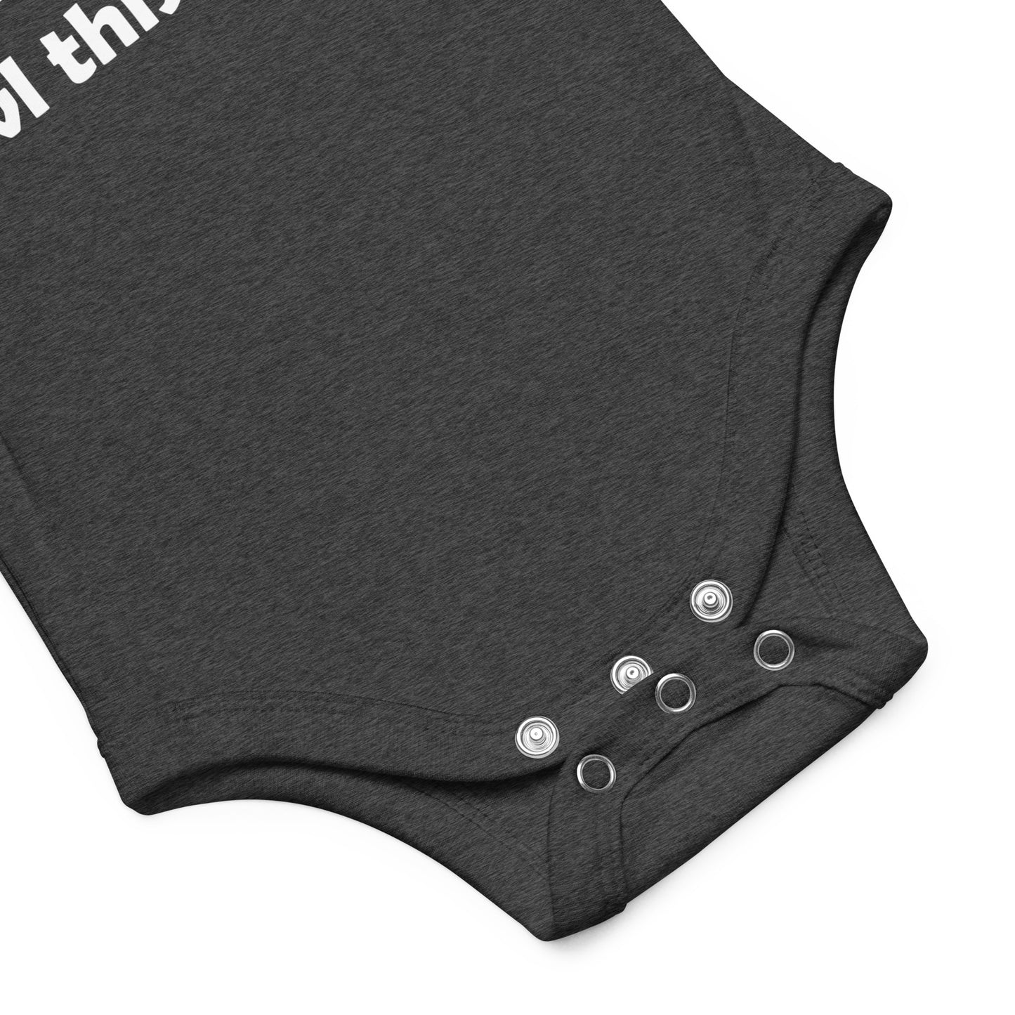 Mozart Walk This Way. Talk This Way. Baby Short Sleeve One Piece