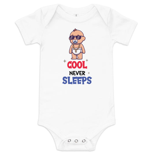 Cool Never Sleeps Baby Short Sleeve One Piece