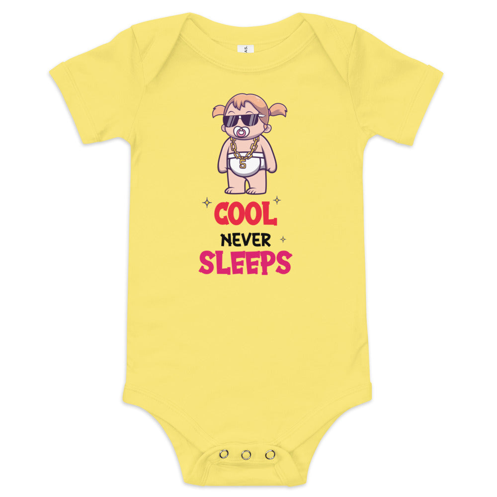Cool Never Sleeps Baby Short Sleeve One Piece