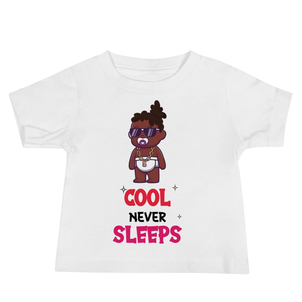 Cool Never Sleeps Baby Jersey Short Sleeve Tee