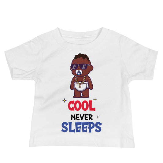 Cool Never Sleeps Baby Jersey Short Sleeve Tee