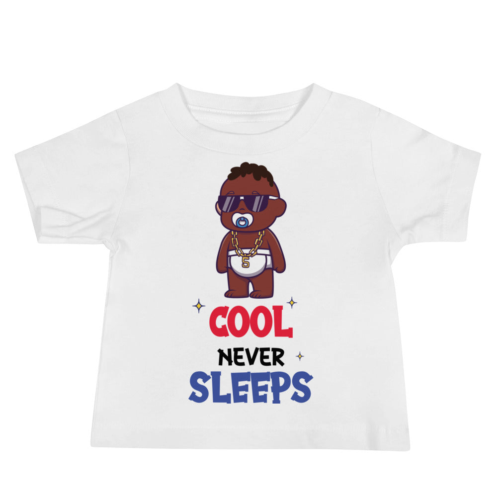 Cool Never Sleeps Baby Jersey Short Sleeve Tee