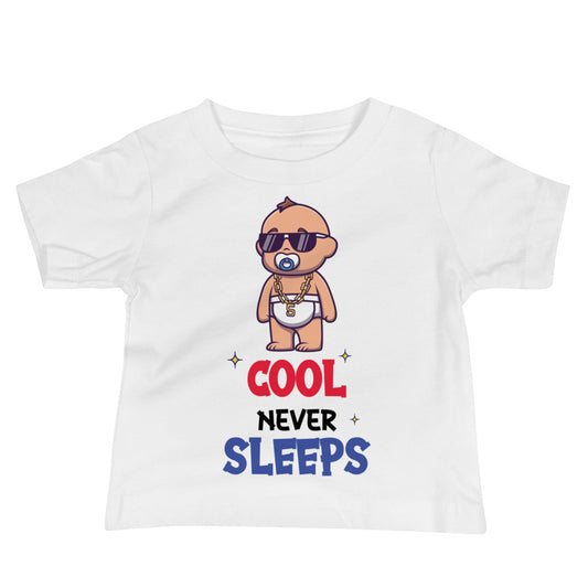 Cool Never Sleeps Baby Jersey Short Sleeve Tee