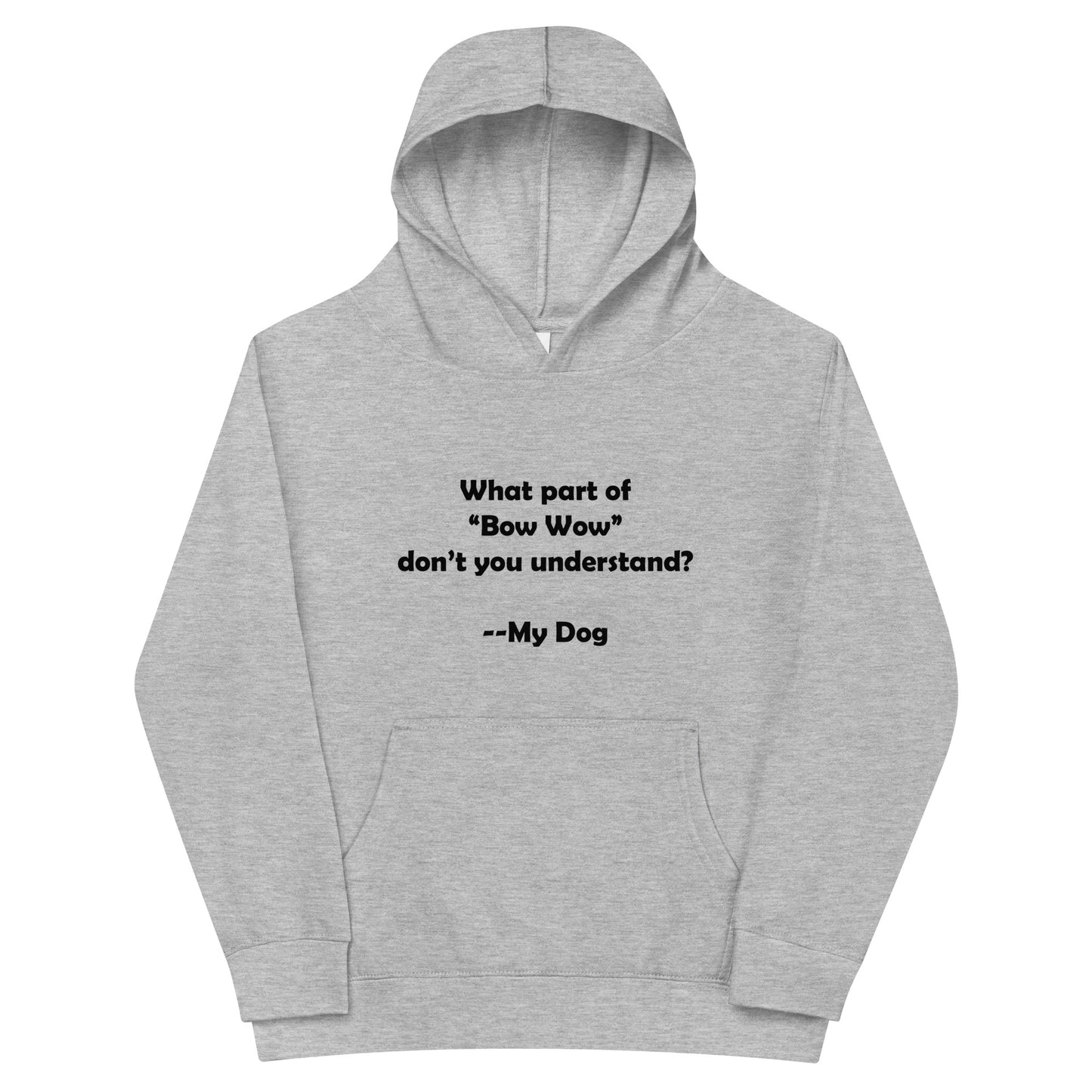 My Dog Kids Fleece Hoodie
