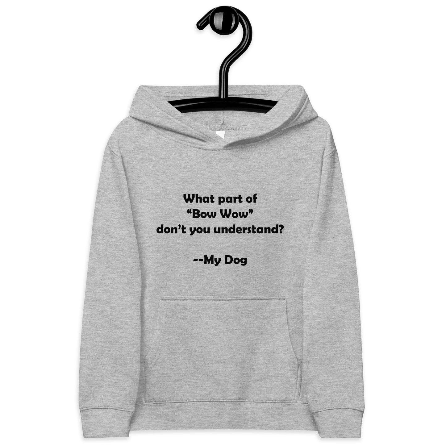 My Dog Kids Fleece Hoodie