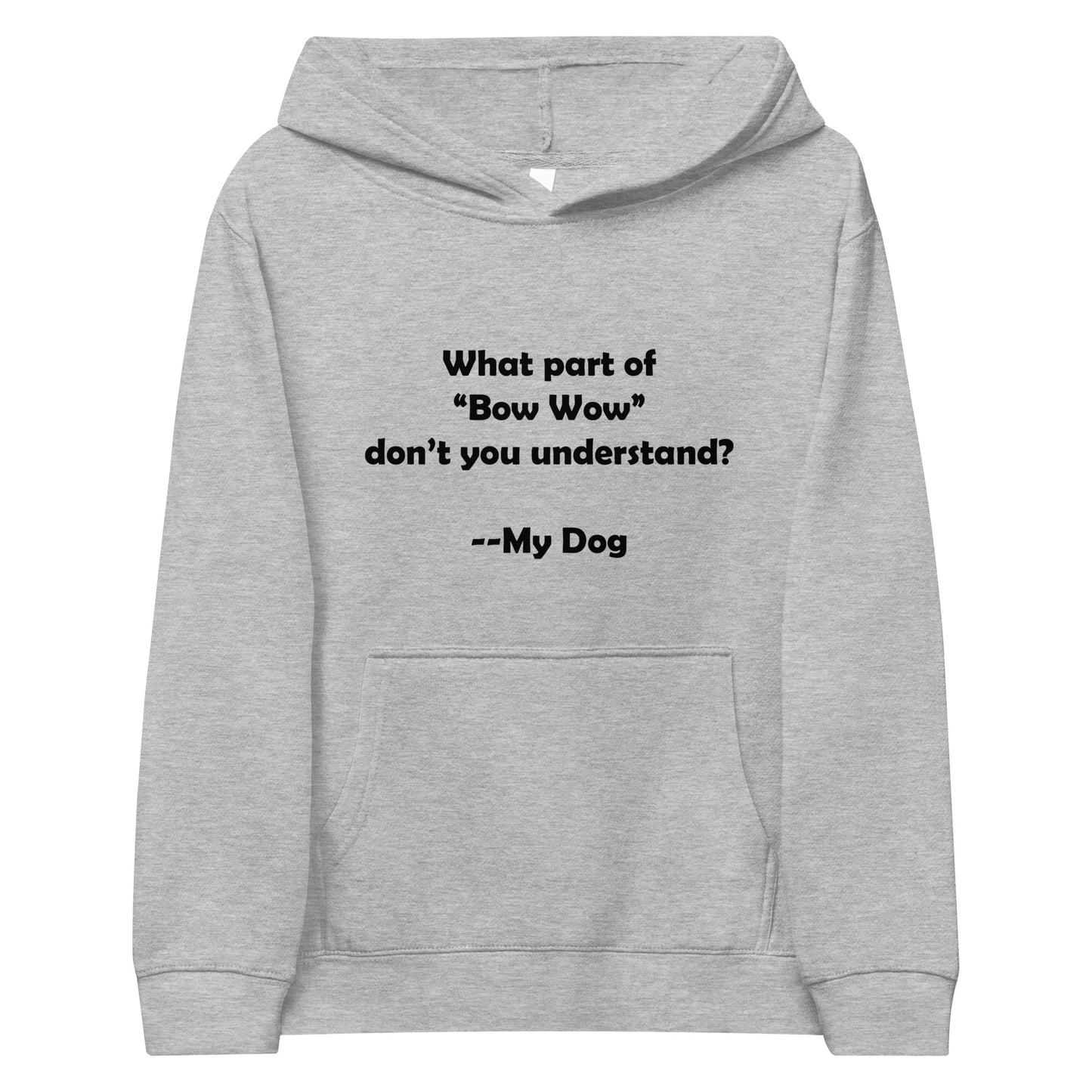 My Dog Kids Fleece Hoodie