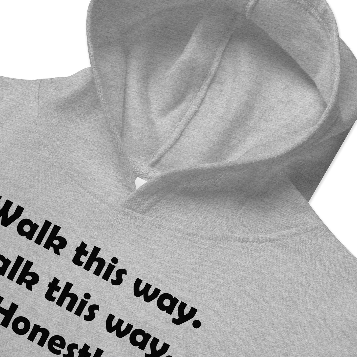 Mozart Walk This Way. Talk This Way. Kids Fleece Hoodie