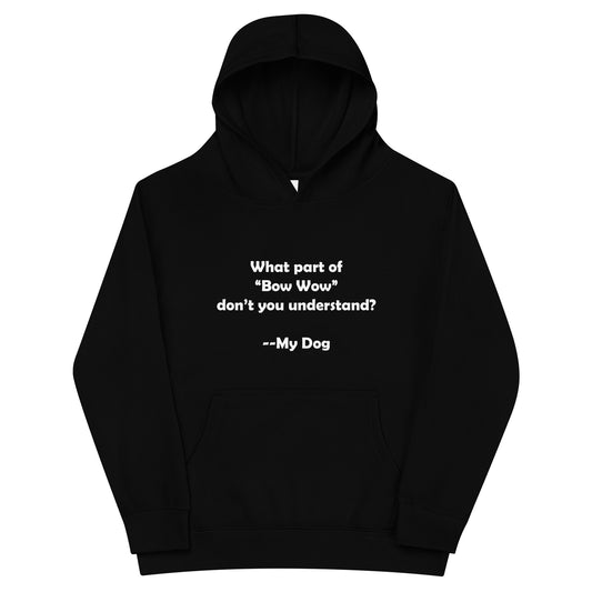My Dog Kids Fleece Hoodie