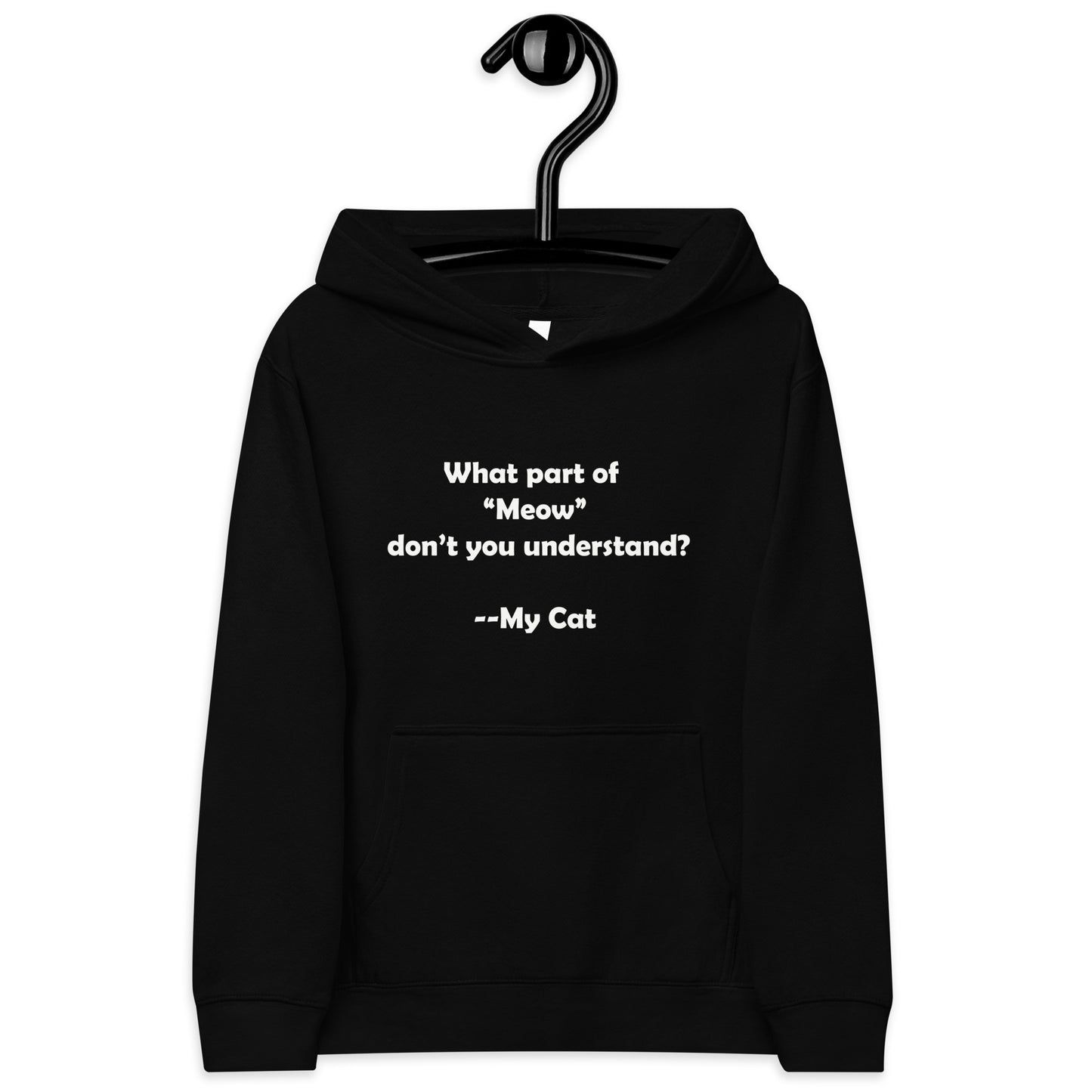 My Cat Kids Fleece Hoodie