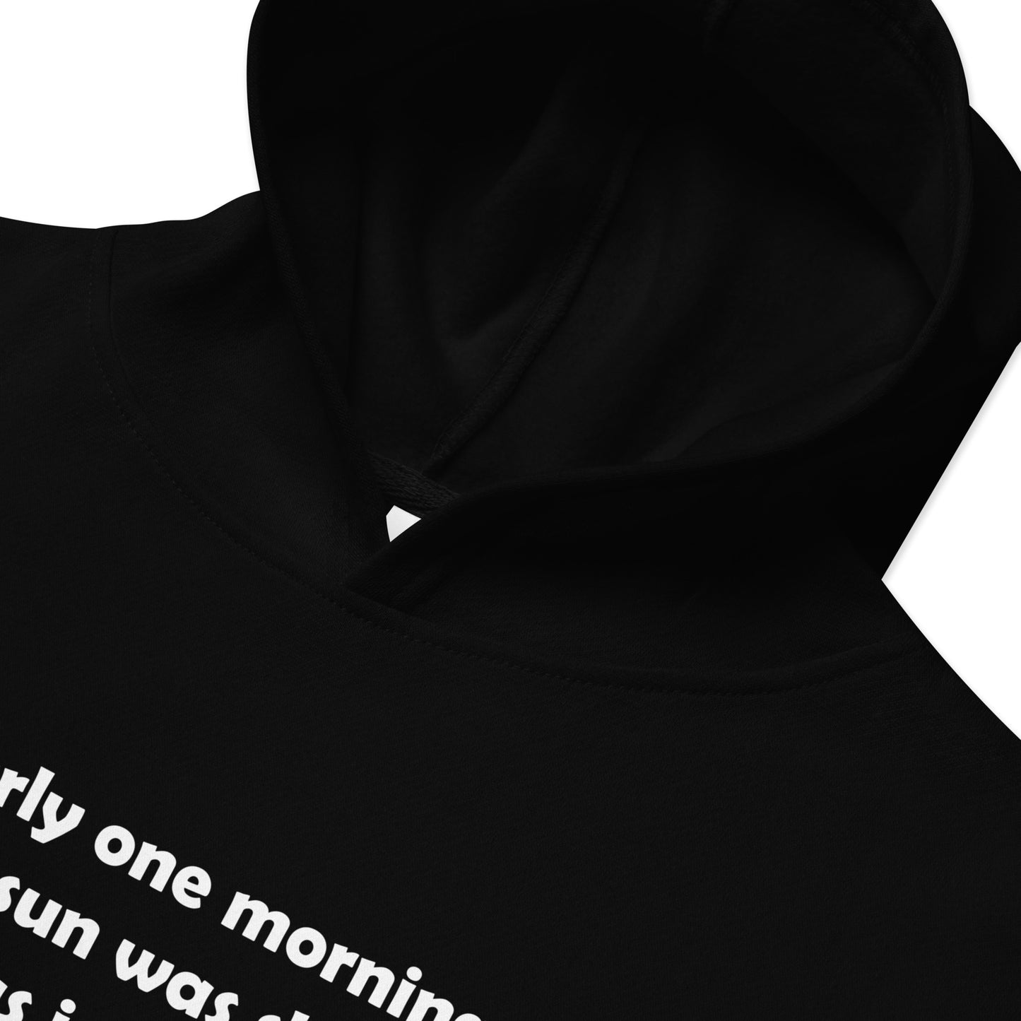 Mozart Lyrics Kids Fleece Hoodie