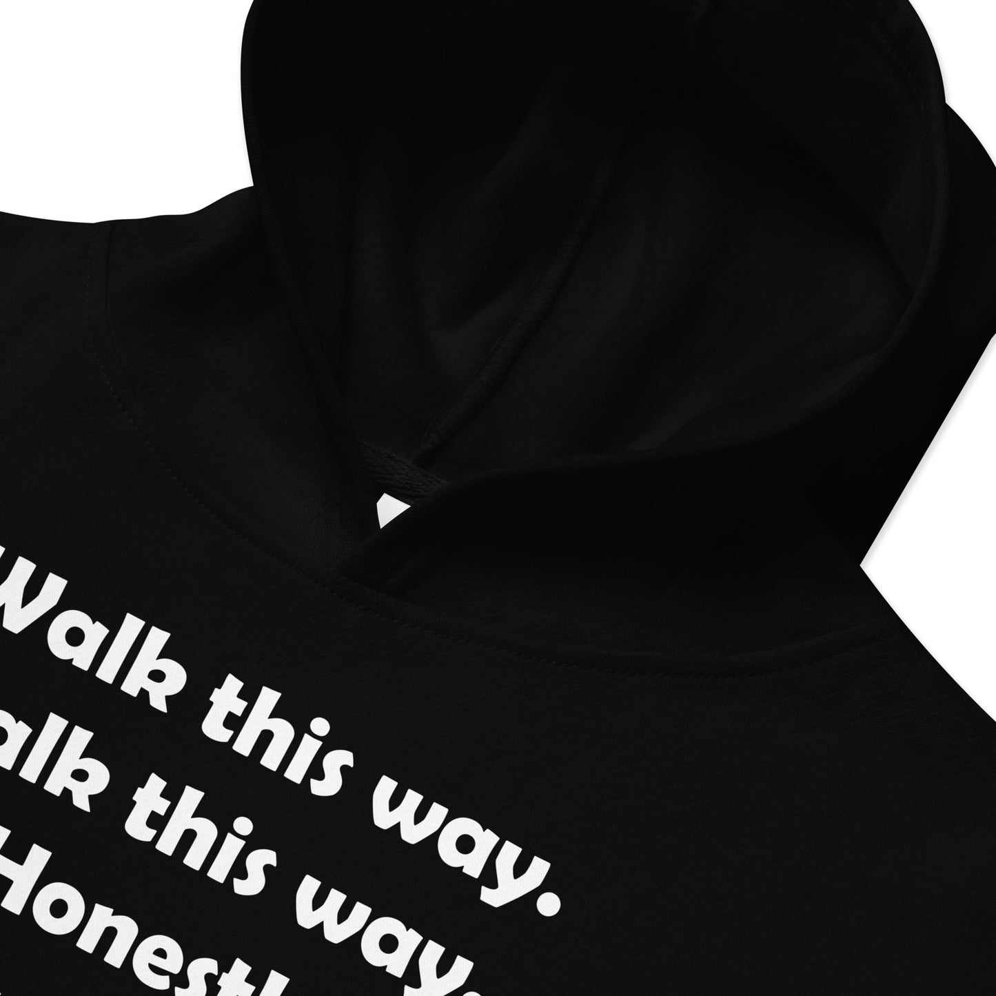 Mozart Walk This Way. Talk This Way. Kids Fleece Hoodie