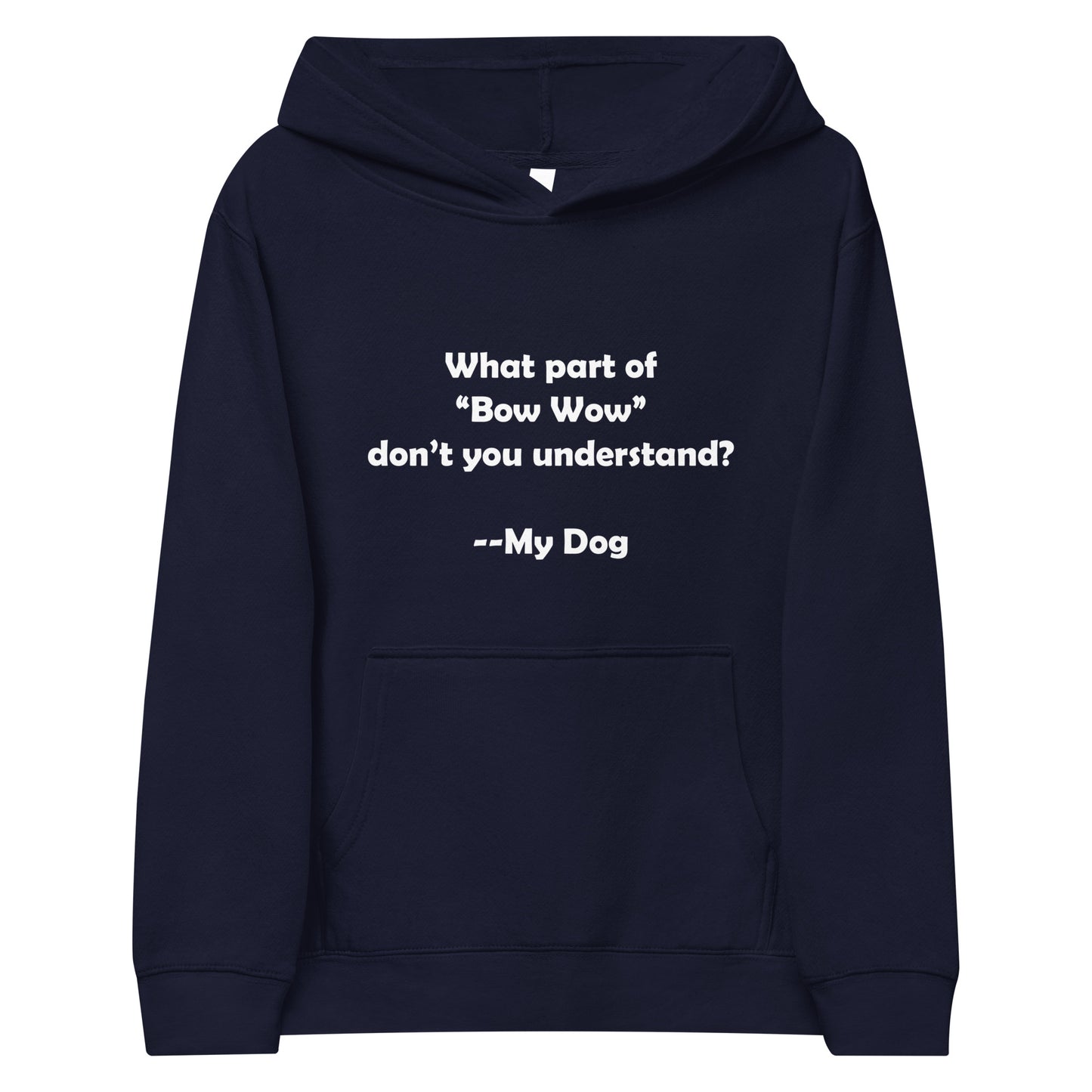 My Dog Kids Fleece Hoodie