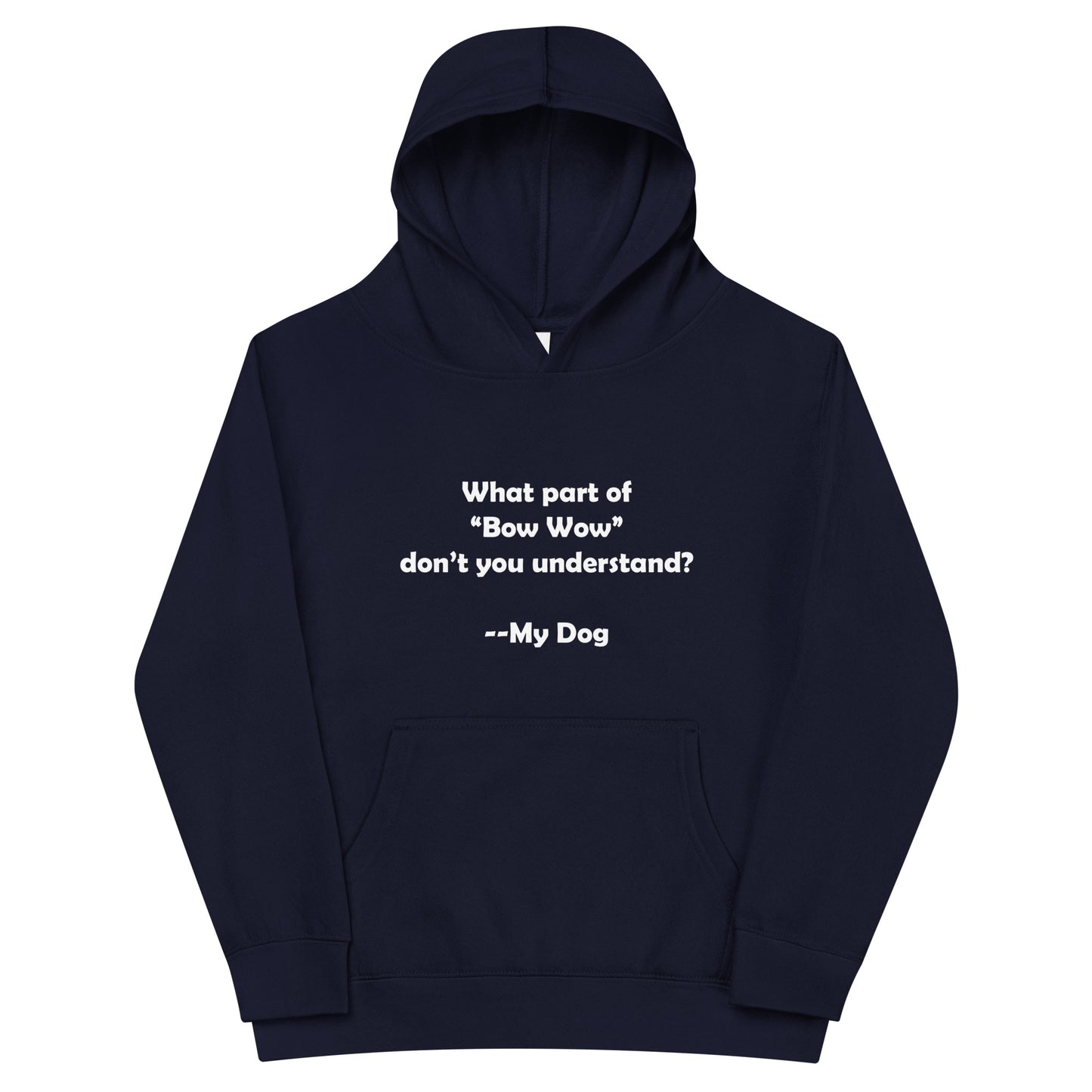 My Dog Kids Fleece Hoodie