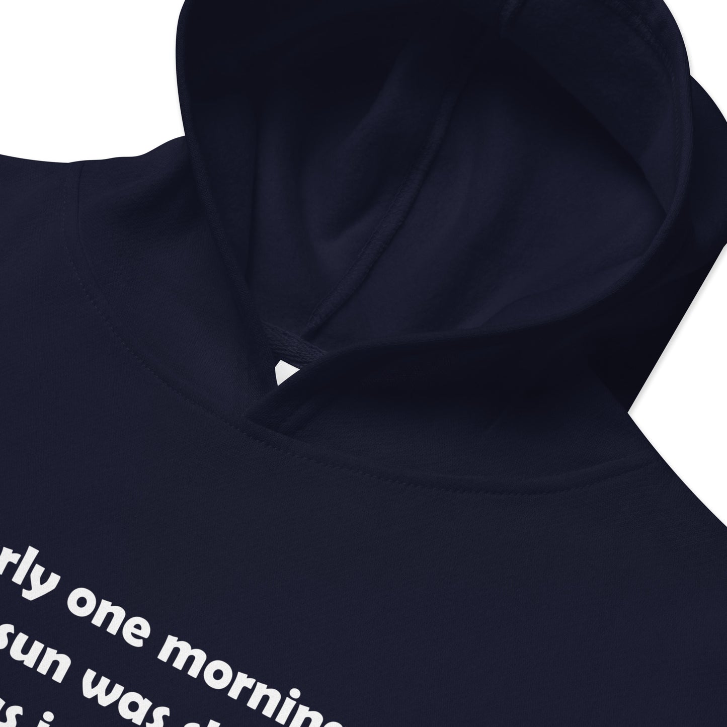 Mozart Lyrics Kids Fleece Hoodie